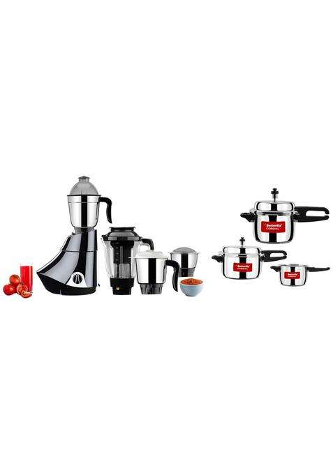Butterfly Kitchen Elite Pressure Cookers | 5 L | 5.3 Qt | Induction Compatible