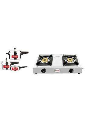 Butterfly Cordial and Non Induction Bottom Outer Lid Pressure Cooker | 2 L | 2.1 Qt