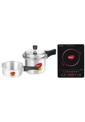 Pigeon By Stovekraft Abs Plastic Acer Plus Induction Cooktop 1800 Watts with Feather | 3 L | 3.2 Qt