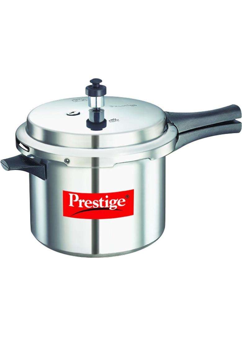 Prestige Popular Aluminium Pressure Cooker | 5 L | 5.3 Qt - Indya