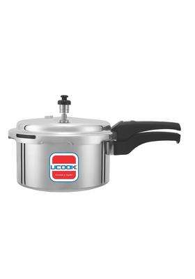 UCOOK By United Ekta Group Pentola DLX Plus Aluminium Outer Lid Induction Pressure | 3 L | 3.2 Qt