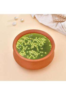 B S NATURAL Organic Clay Dahi Haandi | With Lid