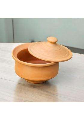 RAJENDER CLAY HANDICRAFT Handmade Mitti Donga Pot for Curd | 500 ml | 16.9 fl oz
