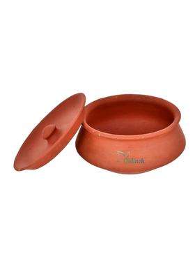 B S NATURAL Organic Clay Dahi Handi | With Lid
