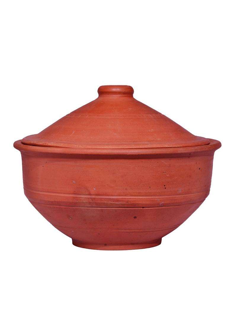 SHRIYAM CRAFT Terracotta Mitti Cool Clay Curd Pots | 500 ml | 16.9 fl oz - Indya
