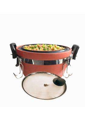 Terra Charms Clay Rice Cooker Earthenware | 3 L | 3.2 Qt