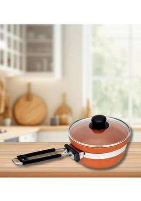 Terra Charms Clay Frypan for Clay Frying Pan Essentials | 1500 ml | 50.7 fl oz