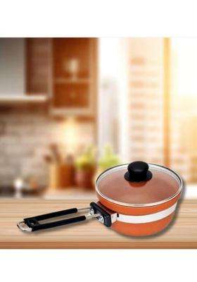 Terra Charms Clay Frypan for Cooking with Clay | 1500 ml | 50.7 fl oz