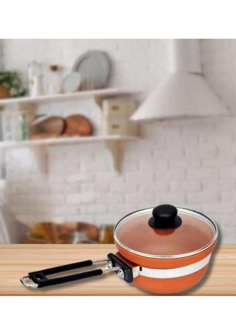 Terra Charms Clay Frypan for Unlocking the Secrets of Clay Frypans | 1500 ml | 50.7 fl oz - Indya