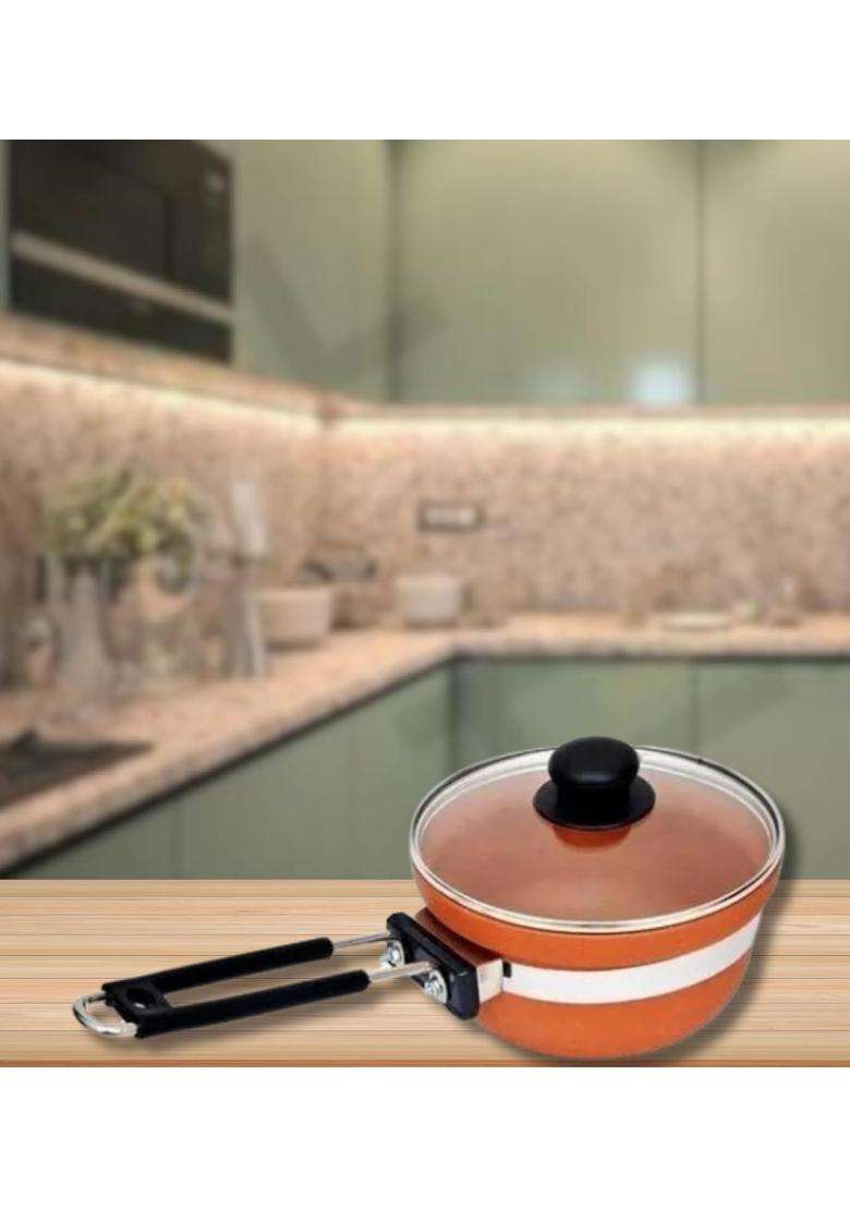 Terra Charms Clay Frypan for Clay Frypans Uncovered | 1500 ml | 50.7 fl oz - Indya