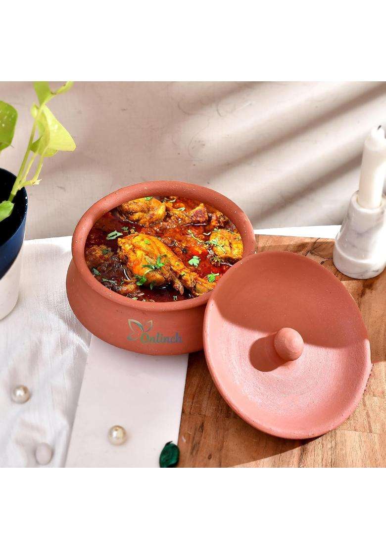 B S NATURAL Organic Clay Dahi Handi - Indya