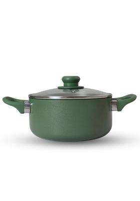 PLUMM Get Plumm Cooking Pot with Lid | 5 L | 5.3 Qt | 24 cm | 9.4 Inch | Induction Compatible | Non-Stick