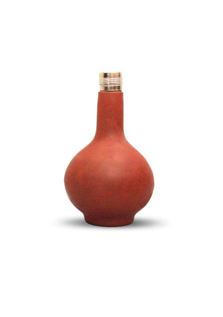Terra Charms Clay Surahi | 1 L | 1.1 Qt | Non-Toxic - Indya