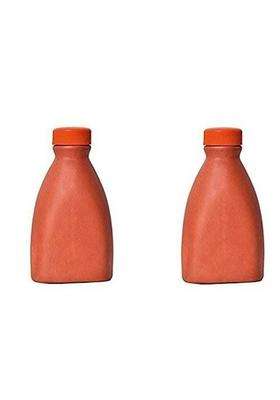 HC THE CRAFTS The Crafts Clay Small Water Bottle | 500 ml | 16.9 fl oz | Pack of 2