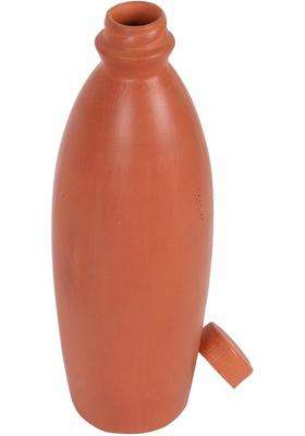 Onlinch Water Bottle Organic Clay Eco-Friendly Bottle | 1 L | 1.1 Qt
