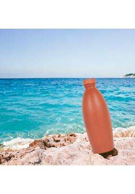 Onlinch Clay Water Bottle Earthen Water Cooling Drinking Storage | Leak Proof