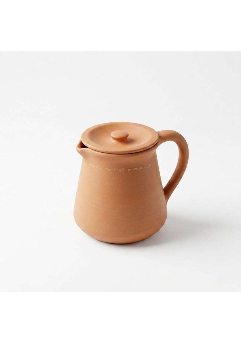 RAJENDER CLAY HANDICRAFT Premium Handmade Clay Water Jug | 1 L | 1.1 Qt - Indya