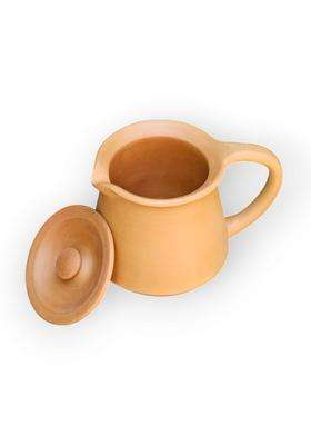 RAJENDER CLAY HANDICRAFT Handmade Clay Water Jug | 3 L | 3.2 Qt