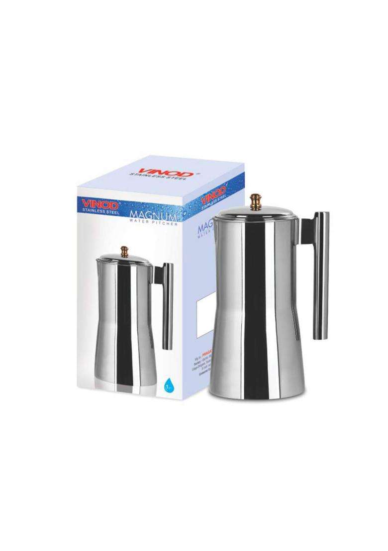 Vinod Stainless Steel Magnum Jug Covered | 1000 ml | 33.8 fl oz - Indya