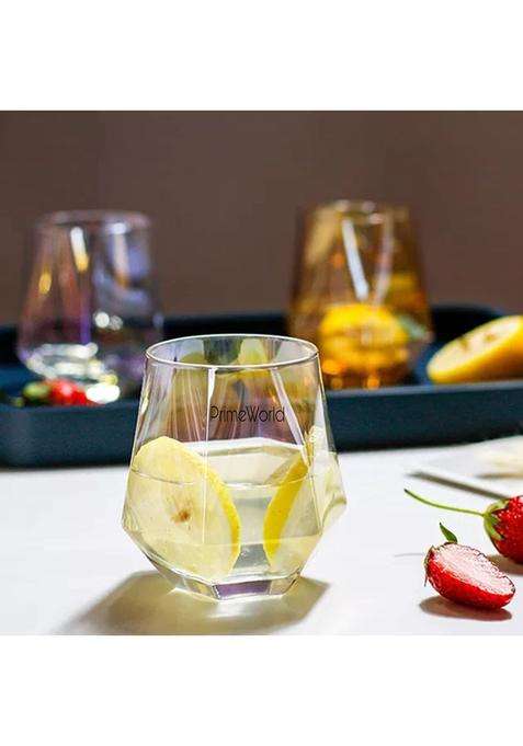 PrimeWorld European Aquatic Glasses Pcs | 300 ml | 10.1 fl oz | 6-Piece Set | Lead Free