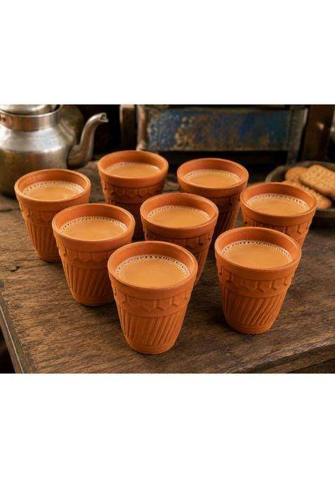 Clay Root Clay Kullad Traditional Desi Chai | 100 ml | 3.4 fl oz | Handcrafted