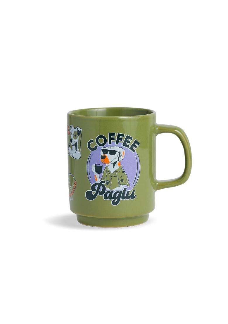 Shay Ceramic Mug | 300 ml | 10.1 fl oz | Microwave Safe - Indya