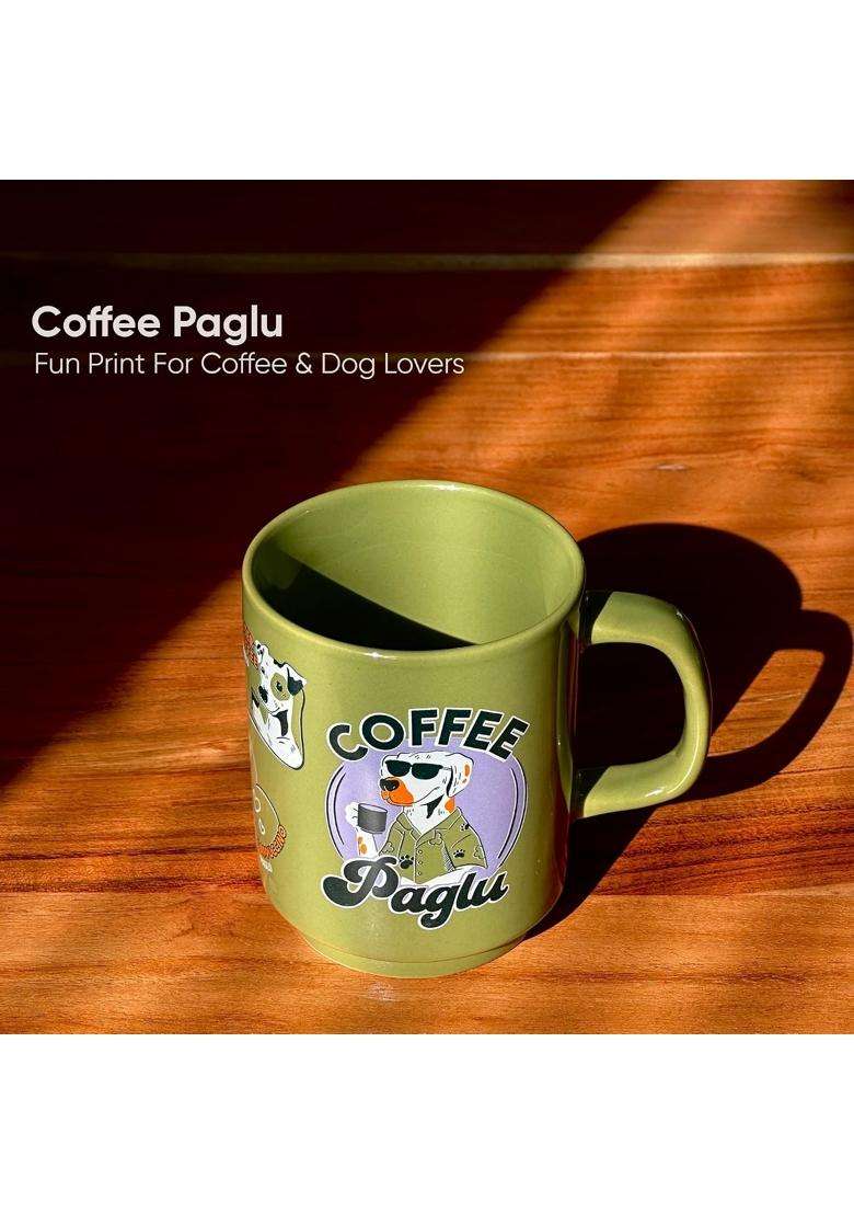 Shay Ceramic Mug | 300 ml | 10.1 fl oz | Microwave Safe - Indya