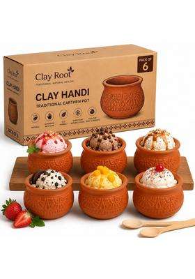 Clay Root Premium Handmade Clay Curry Pot