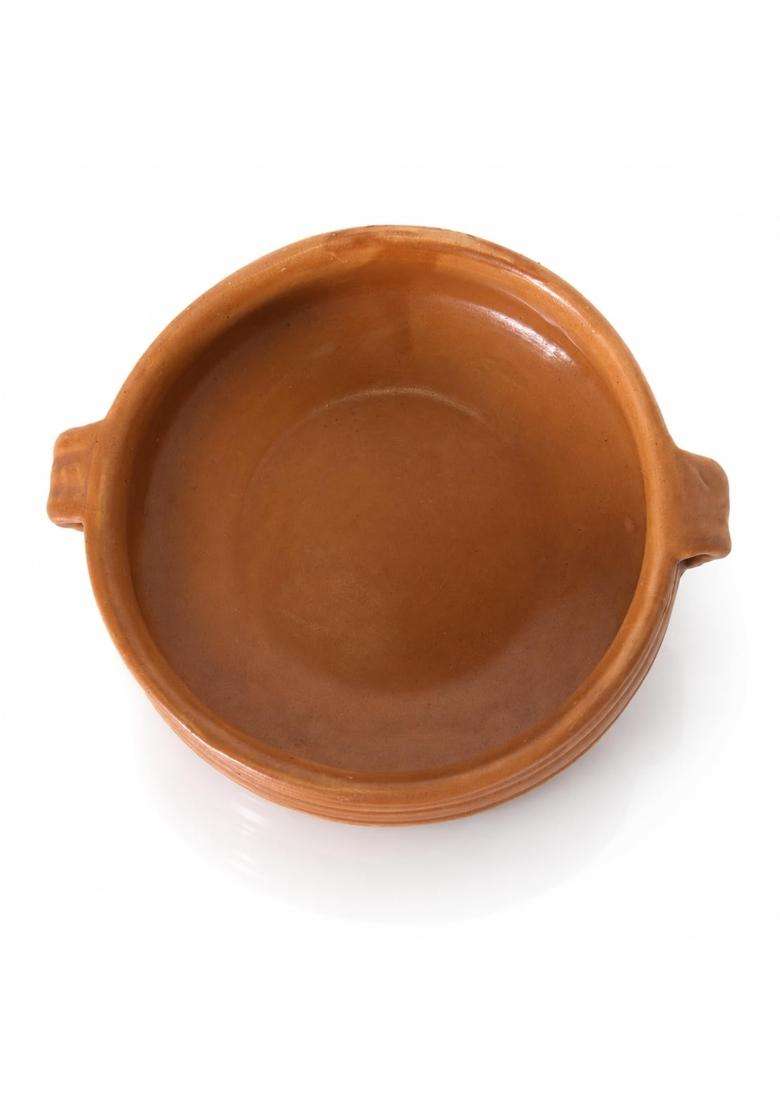 KALAKRITI Rustic Terracotta Ceramic Donga | 400 ml | 13.5 fl oz | Microwave Safe - Indya