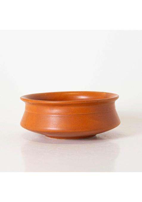 KALAKRITI Terracotta Finish Ceramic Donga Without Lid | 500 ml | 16.9 fl oz