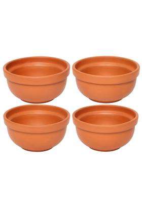 KSI Terracotta Bowl | 4-Piece Set | Non-Toxic | Handcrafted