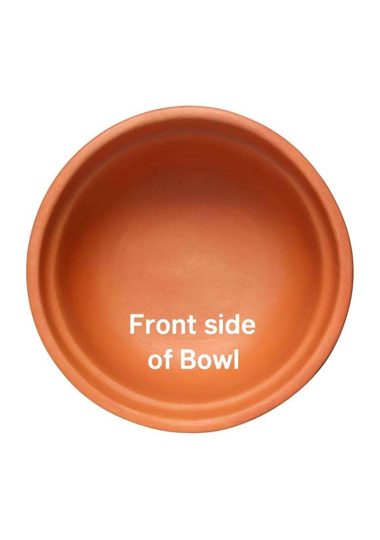 KSI Terracotta Bowl | 4-Piece Set | Non-Toxic | Handcrafted - Indya