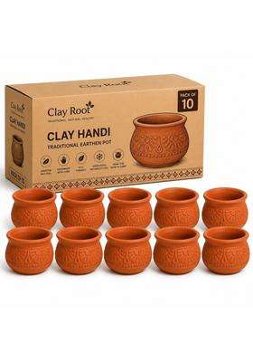 Clay Root Premium Handmade Clay Curry Pot