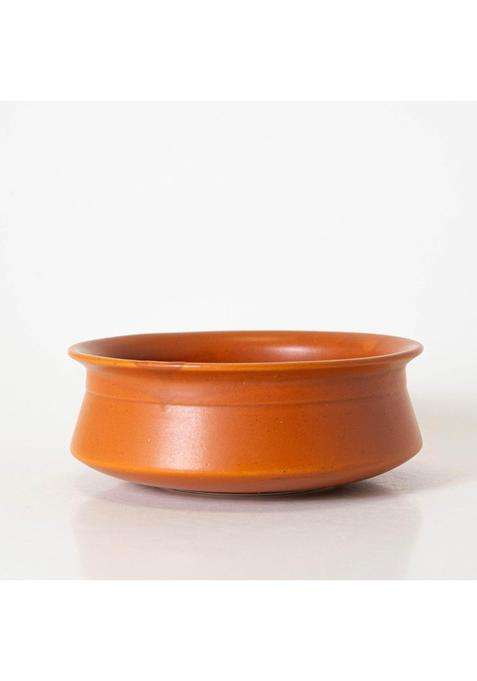 KALAKRITI Terracotta Finish Ceramic Donga Without Lid | 500 ml | 16.9 fl oz | 2-Piece Set