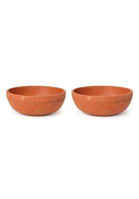 KSI Terracotta Bowl | 2-Piece Set | Non-Toxic | Handcrafted