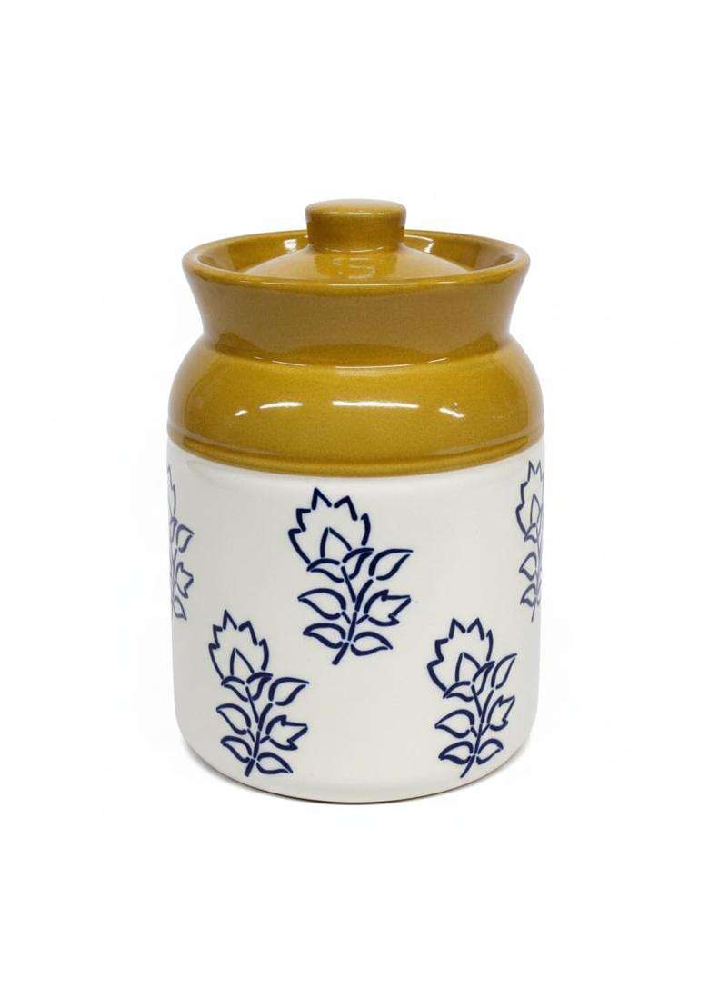 Kraftlik Handicrafts Pickle Jar Set of Each | 1000 ml | 33.8 fl oz | 2-Piece Set | Handcrafted - Indya