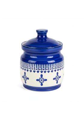 Kraftlik Handicrafts Ceramic Pickle Jars Pottery Storage Jar for Pickle | 1000 ml | 33.8 fl oz