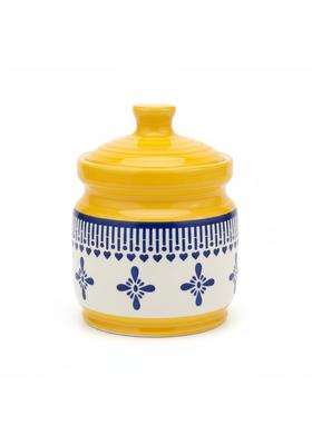 Kraftlik Handicrafts Ceramic Pickle Jars Pottery Ceramic Storage Jar for Pickle | 1000 ml | 33.8 fl oz