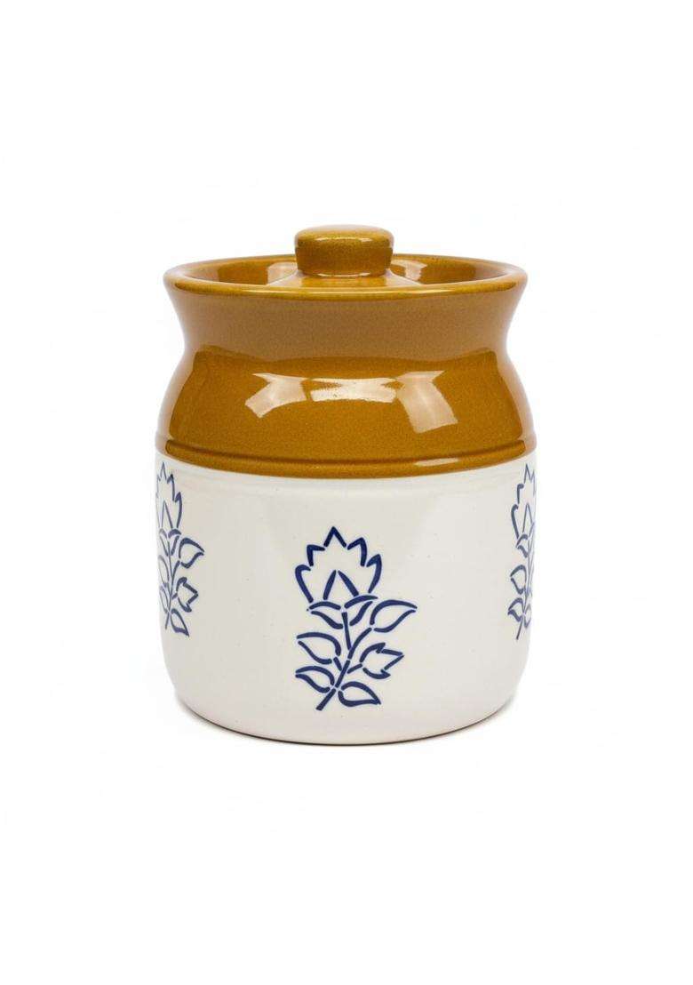 Kraftlik Handicrafts Pickle Jar Set | 1000 ml | 33.8 fl oz | 2-Piece Set - Indya