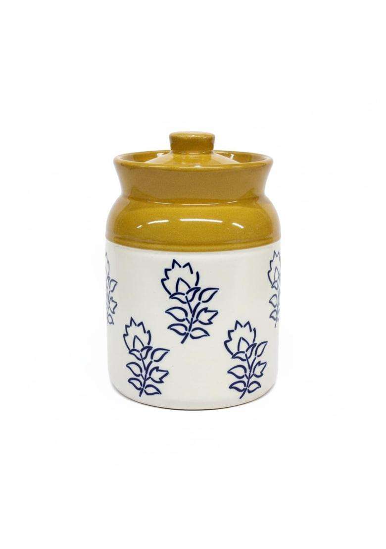 Kraftlik Handicrafts Pickle Jar Set | 1000 ml | 33.8 fl oz | 2-Piece Set - Indya