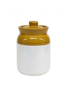 Kraftlik Handicrafts Ceramic Pickle Jars with Lid | 1000 ml | 33.8 fl oz