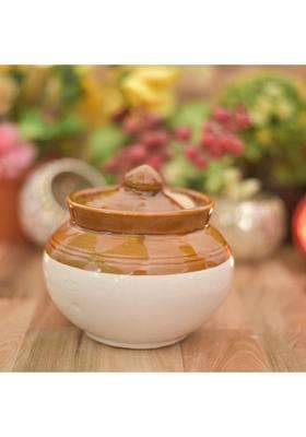 SHRIYAM CRAFT Ceramic Jar Lota Water Pot Shape | 500 ml | 16.9 fl oz