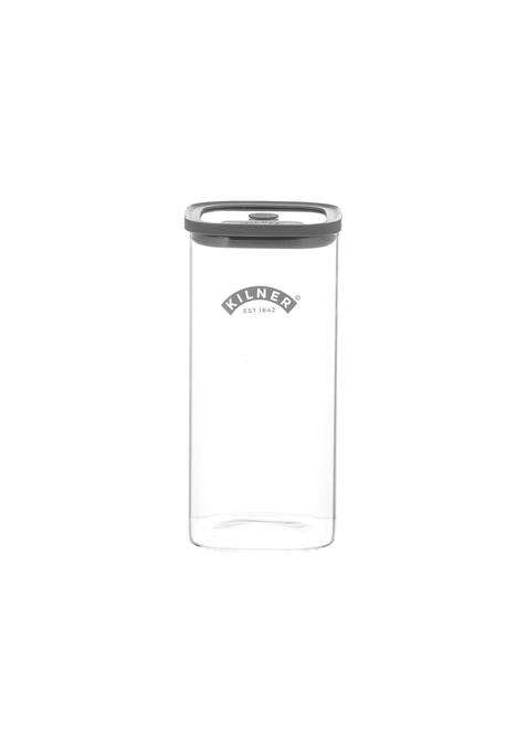 Kilner Premium Fresh Storage Airtight Glass Jar with Vacuum Seal for Cereals | 1.5 L | 1.6 Qt | BPA Free