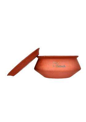 B S NATURAL Organic Clay Dahi Handi | With Lid