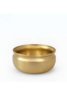 NUTRION Pure Bronze Handi Pongal Pot | 3 L | 3.2 Qt | Handcrafted