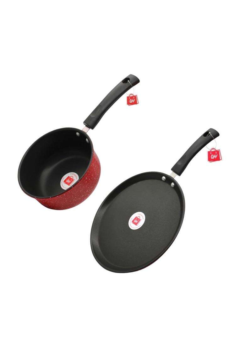 LAZYwindow Nonstick Cookware Set - Indya