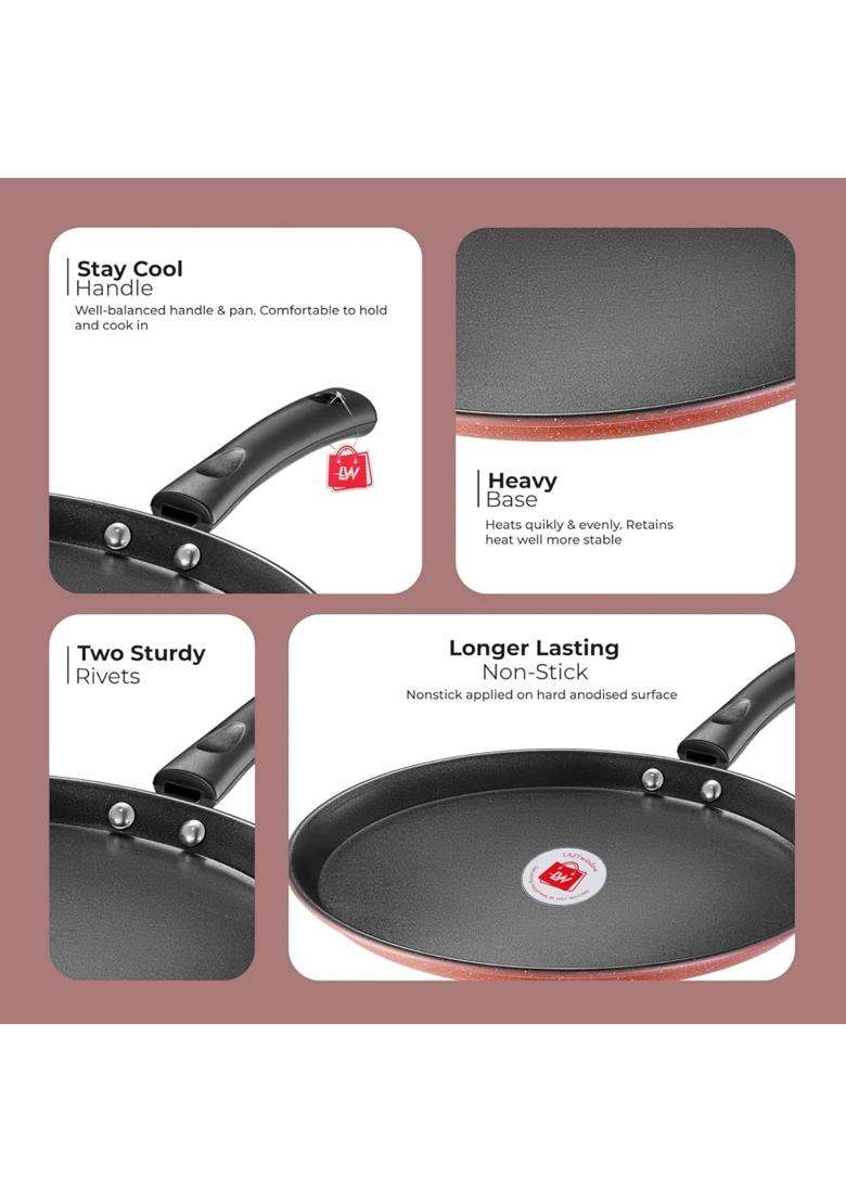 LAZYwindow Nonstick Cookware Set - Indya