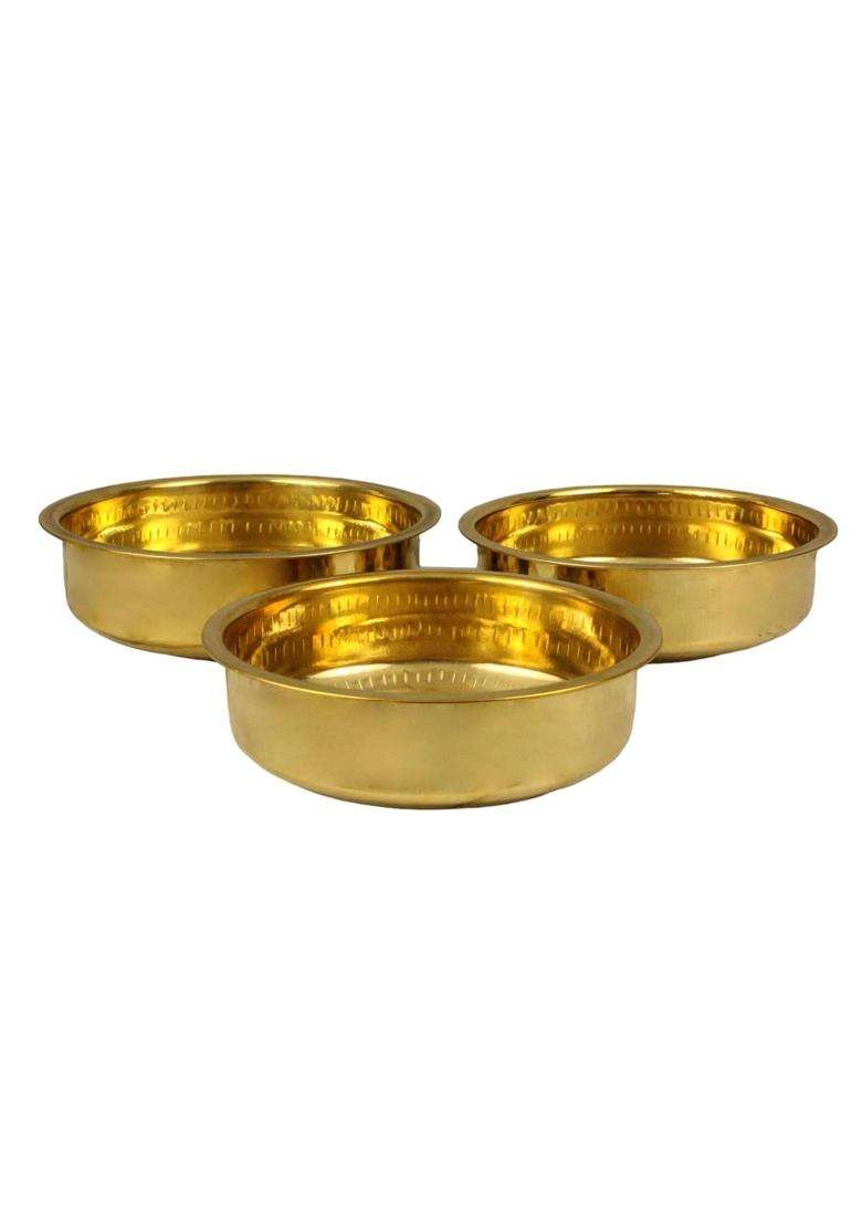 SHAAN mfg. Brass Cooking Utensil Patile - Indya