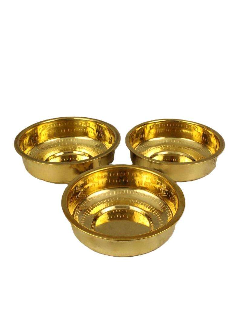 SHAAN mfg. Brass Cooking Utensil Patile - Indya