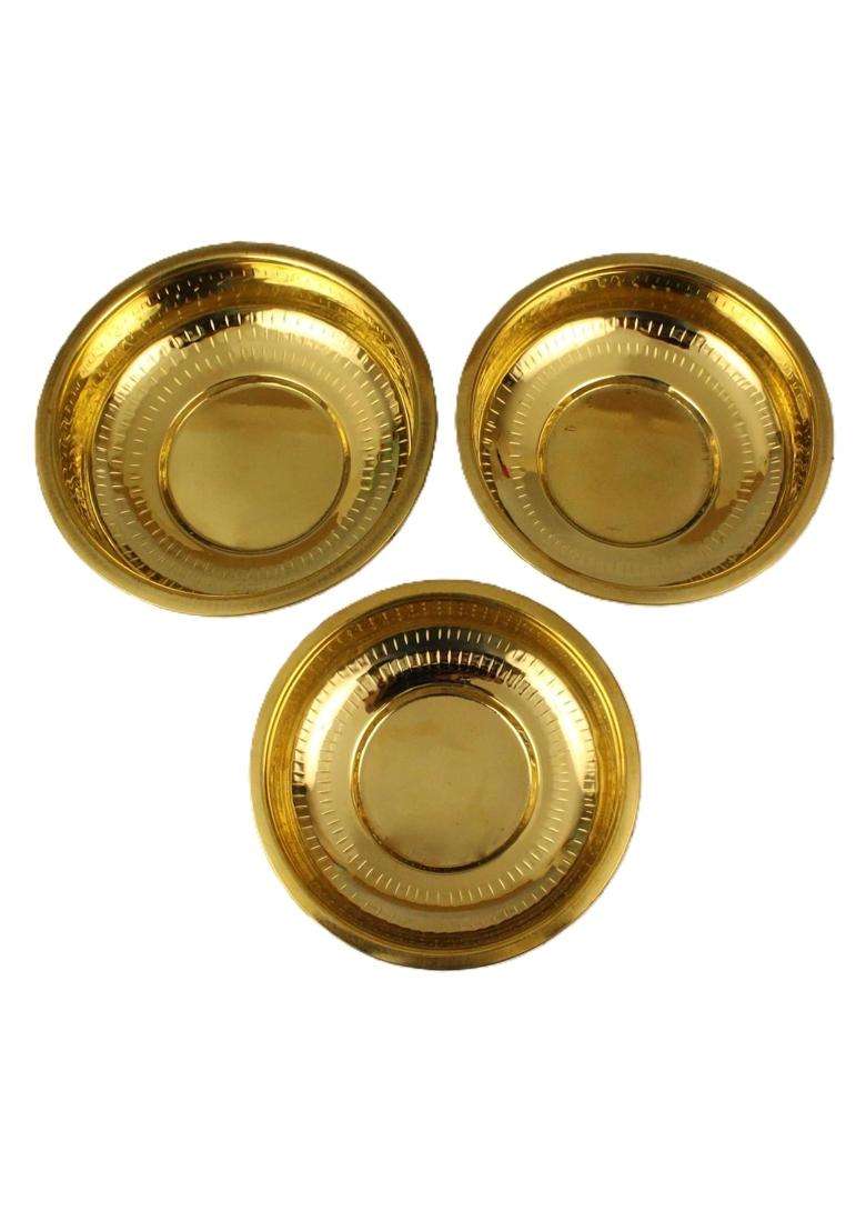 SHAAN mfg. Brass Cooking Utensil Patile - Indya